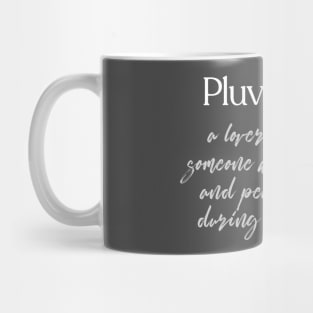 Pluviophile - Rain Lover Design Mug